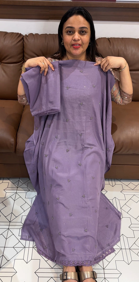 SHIMMER TISSUE UNSTITCHED SALWAR SUITS - IHA 23202