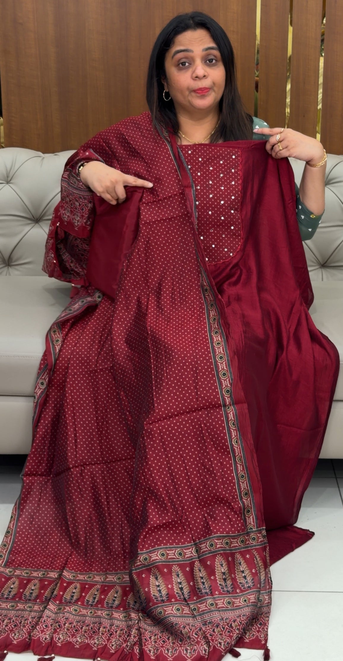 SEMI RAW SILK UNSTITCHED SALWAR SUITS - IHA 32331