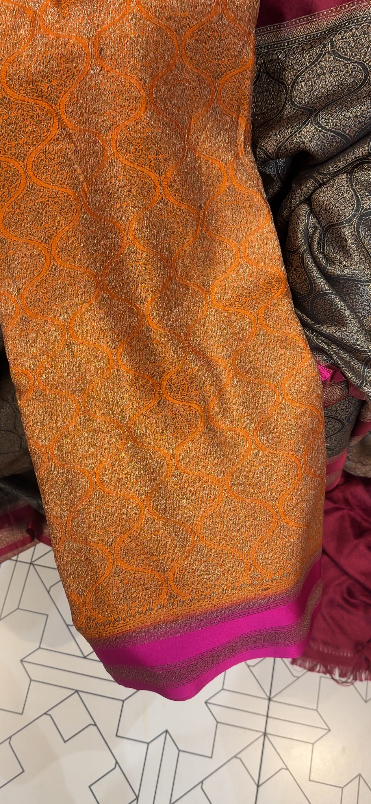 KATAN BANARASI SAREES - IHA 35062