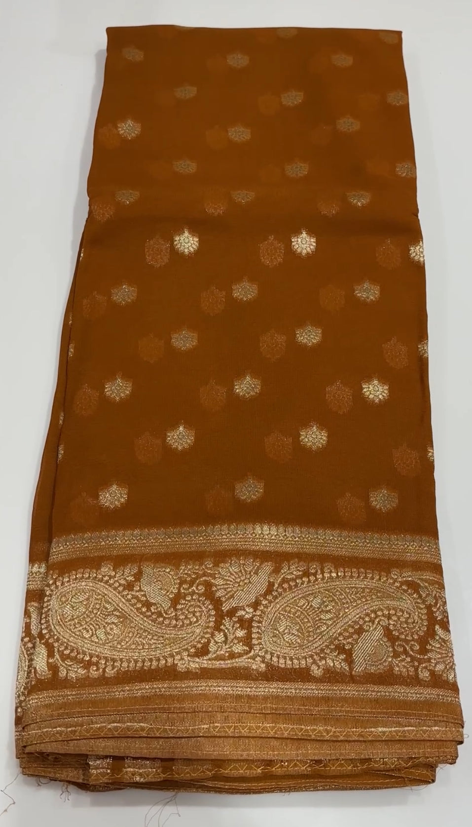 VISCOSE GEORGETTE SAREES - IHA 18839