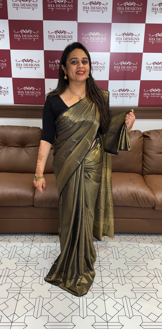 SEMI SILK SAREES - IHA 23718