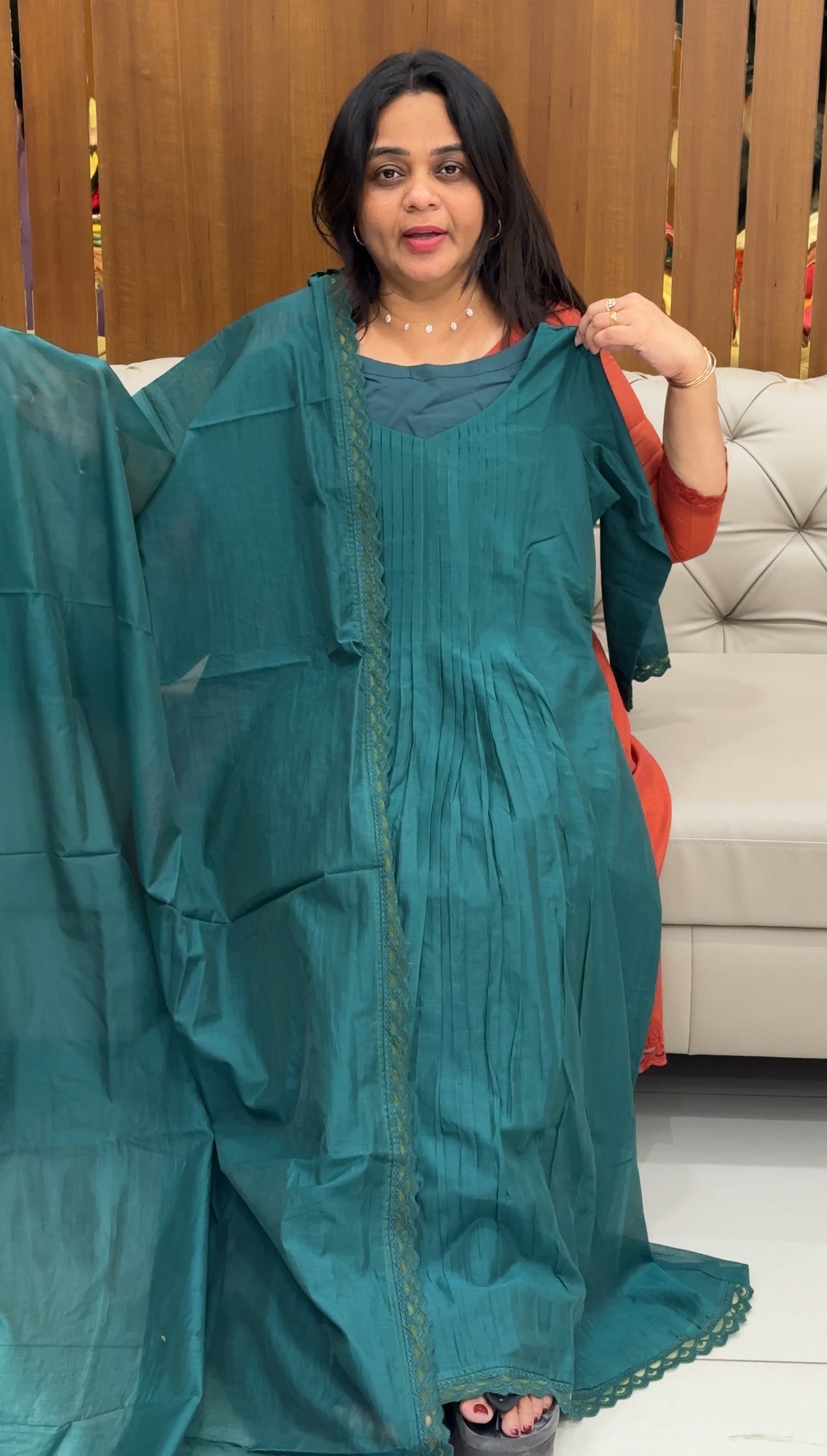 IHA'S IN-HOUSE TOP, BOTTOM AND DUPATTA - IHA 28375