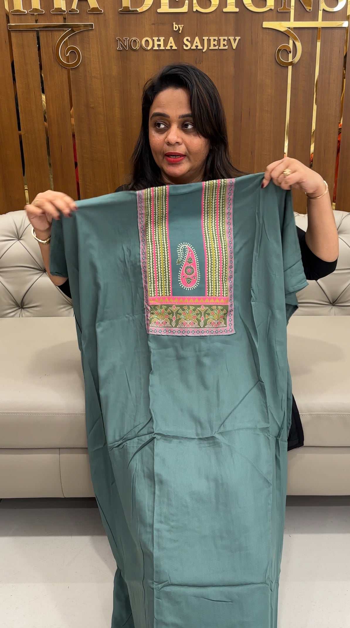 IHA'S IN-HOUSE RAYON KURTI'S MATERIAL - IHA 28829