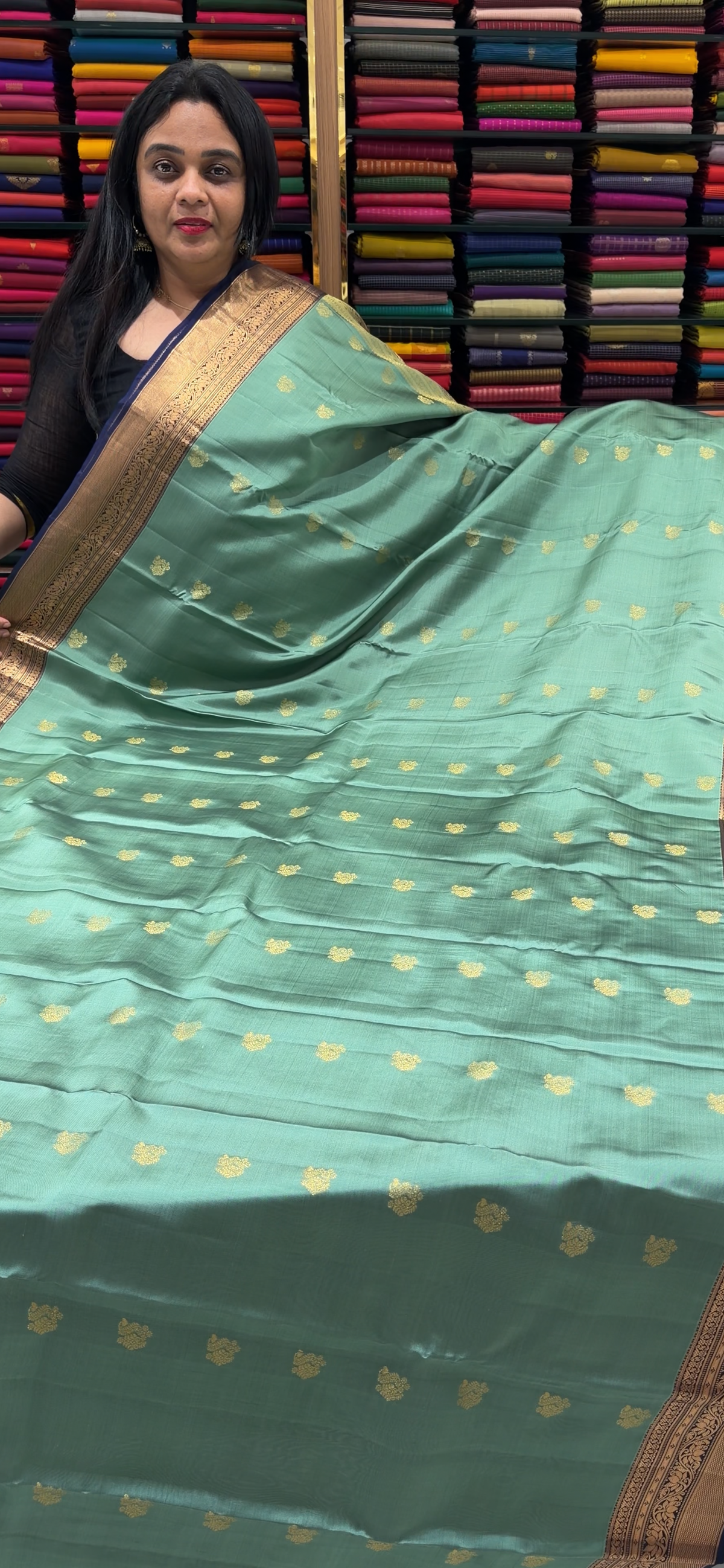 DESIGNER KANCHIPURAM SAREES - IHA 35733
