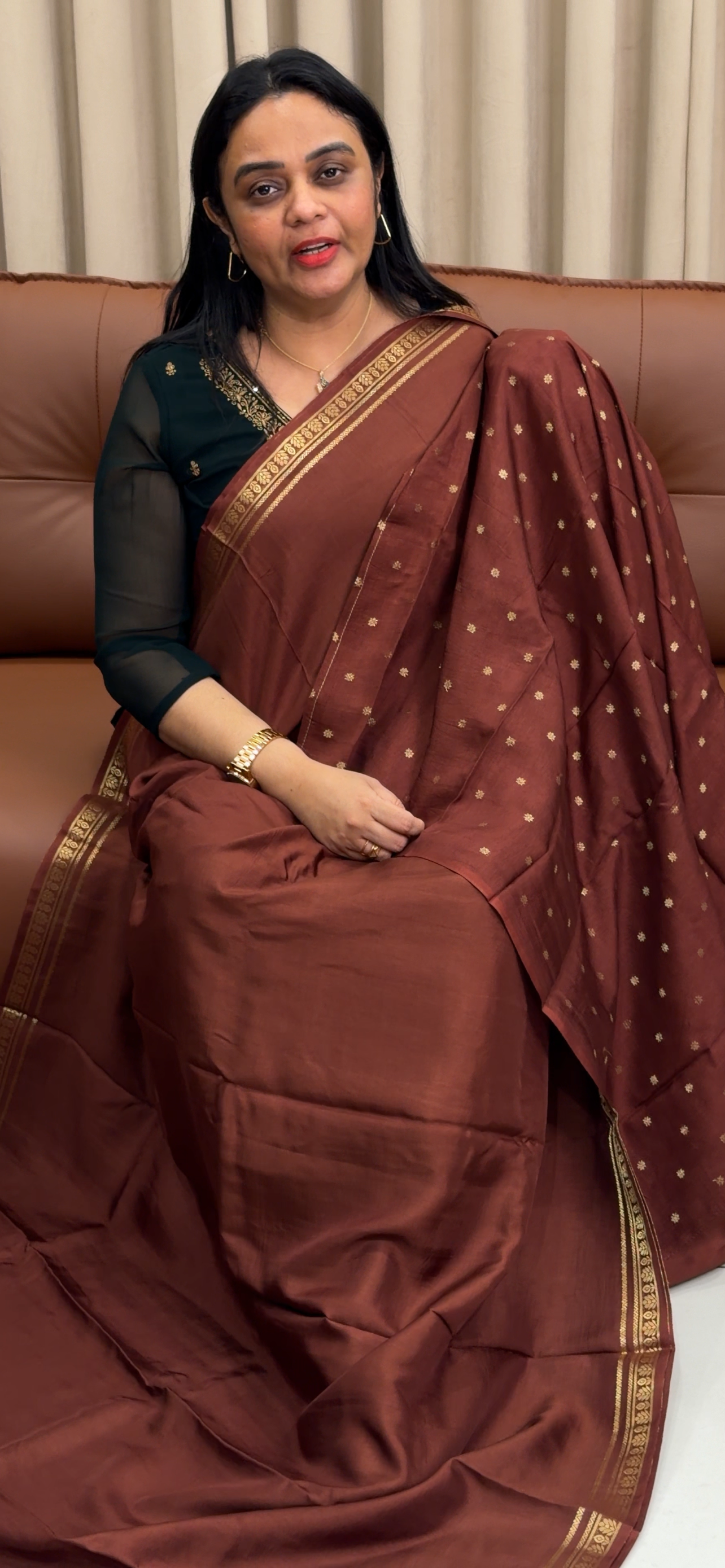 SEMI SILK SAREES - IHA 33600