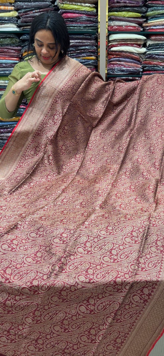 KATAN BANARASI SAREES -  IHA 35361