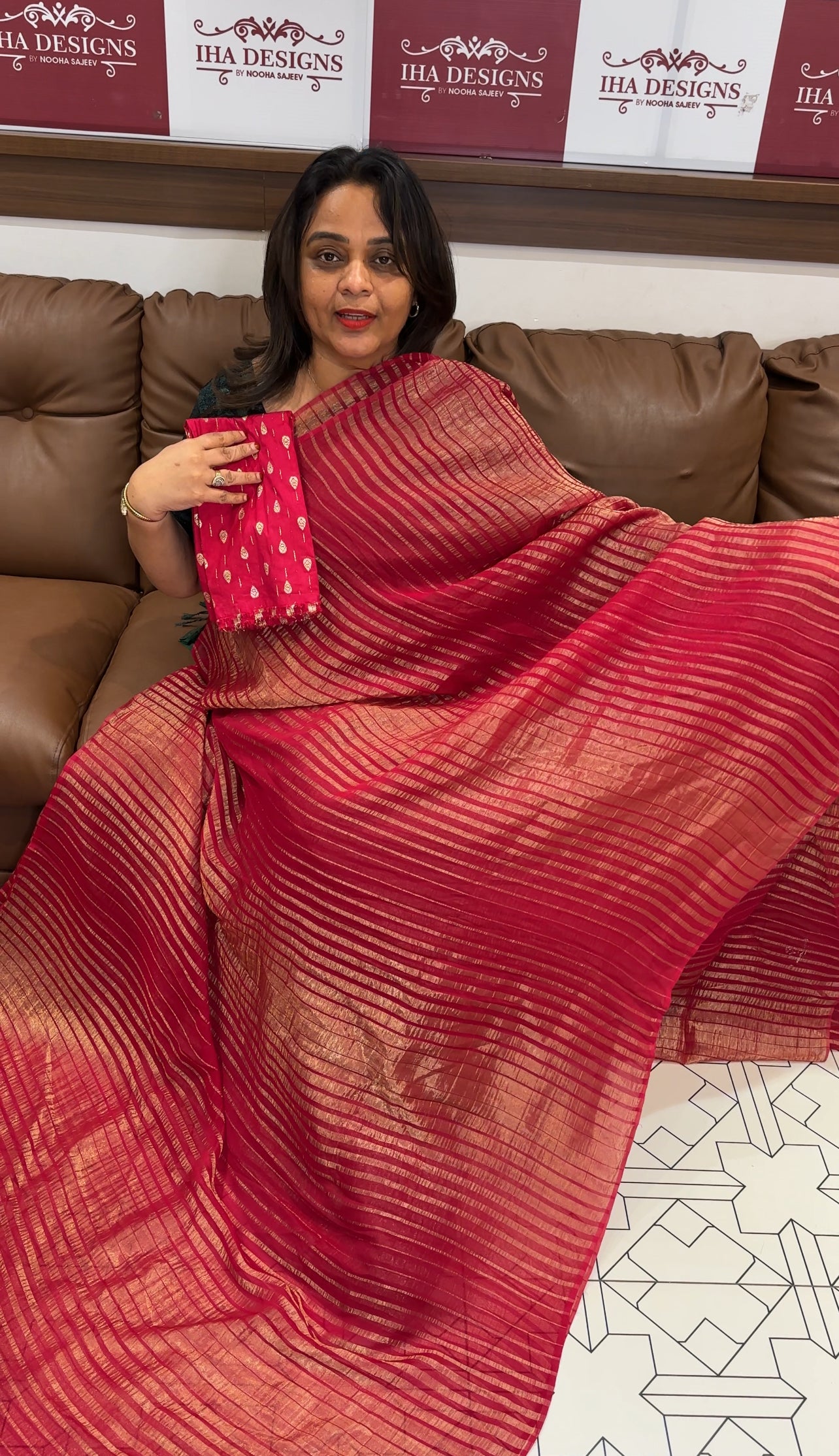 BUDGET BUY GEORGETTE SAREES - IHA 25177