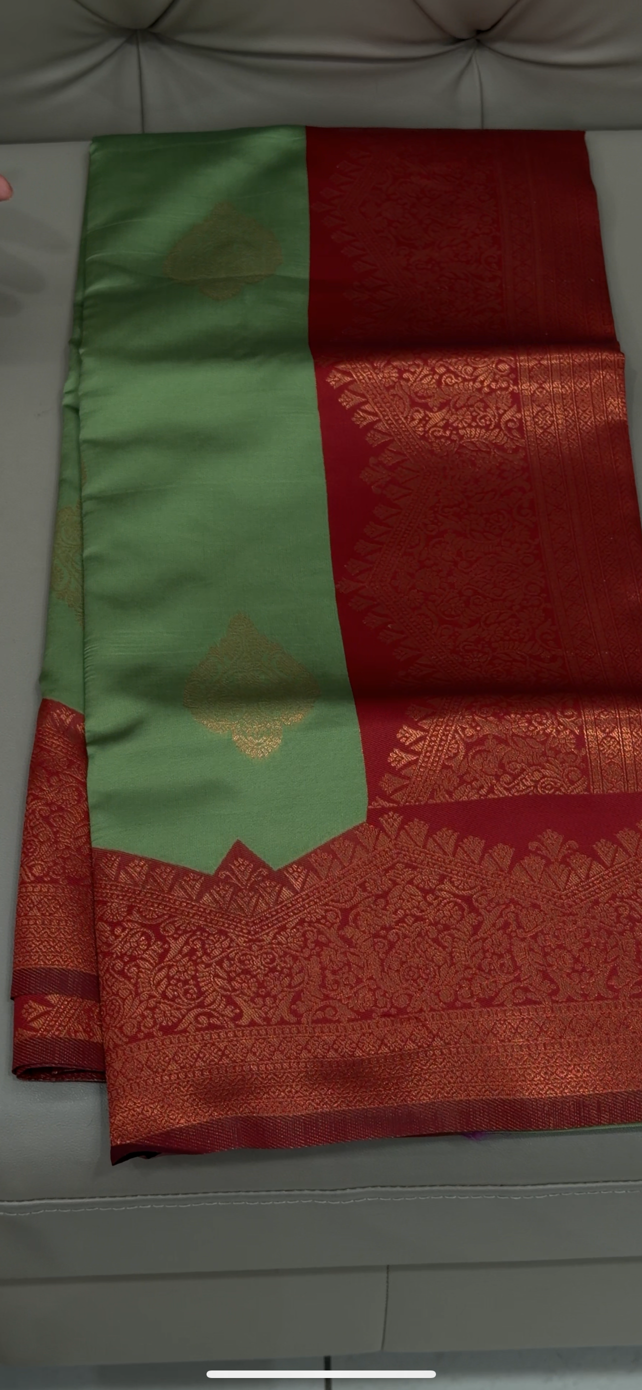 SEMI KANCHIPURAM SAREES - IHA 28758