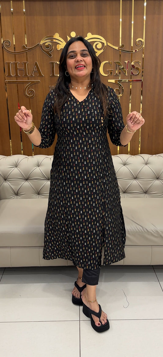 IHA'S IN-HOUSE MODAL CHANDERI TOPS - IHA 28160