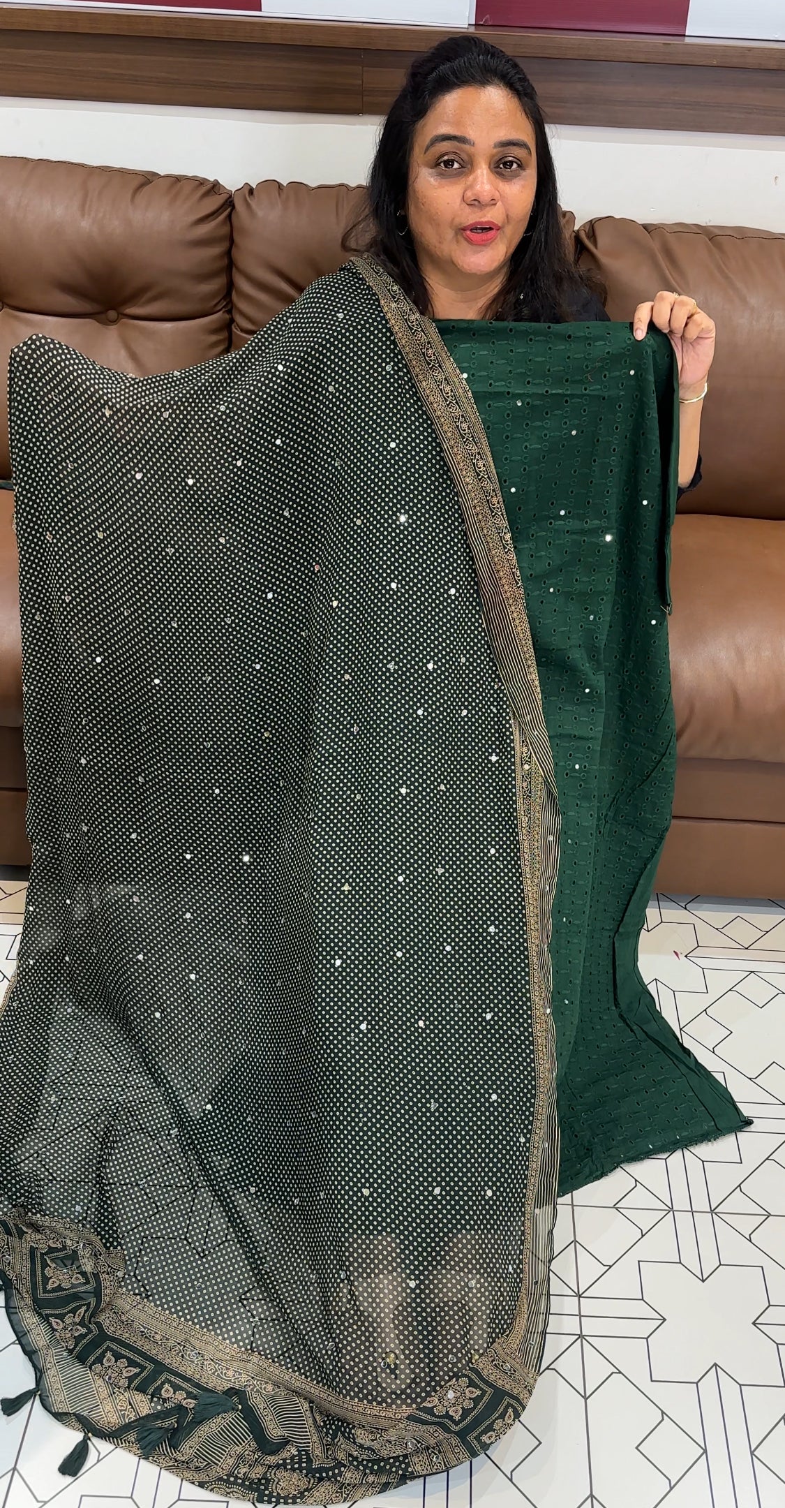 COTTON HAKOBA UNSTITCHED SALWAR SUITS - IHA 27944