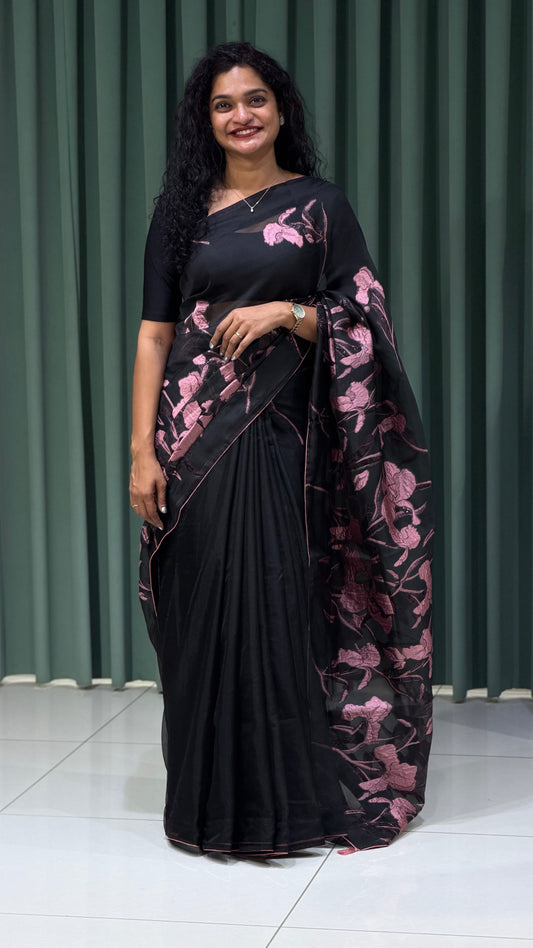 ORGANZA DESIGNER SAREES - IHA 31350