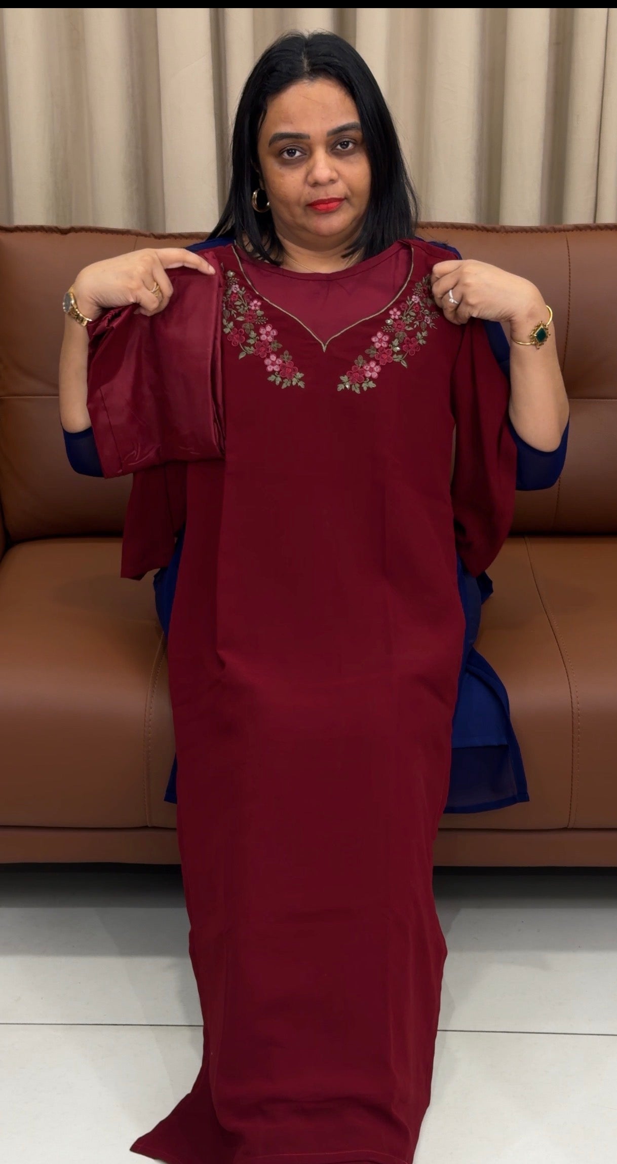 IHA'S IN-HOUSE GEORGETTE CO-ORDS SETS - IHA 33471