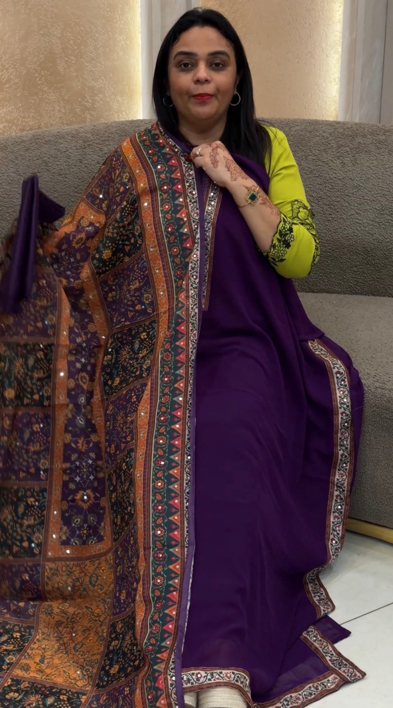 FORWARD UNSTITCHED SALWAR SUITS - IHA 33017