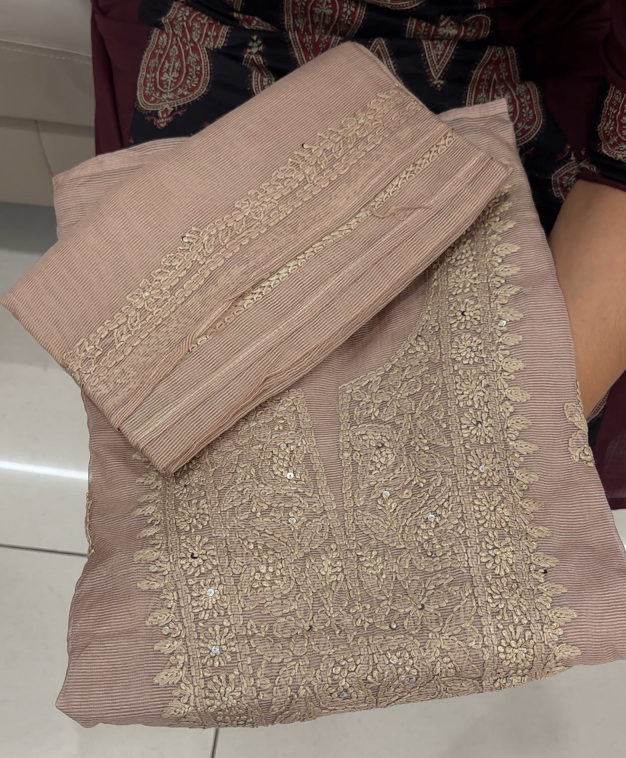 NET KOTA UNSTITCHED SALWAR SUITS - IHA 29272