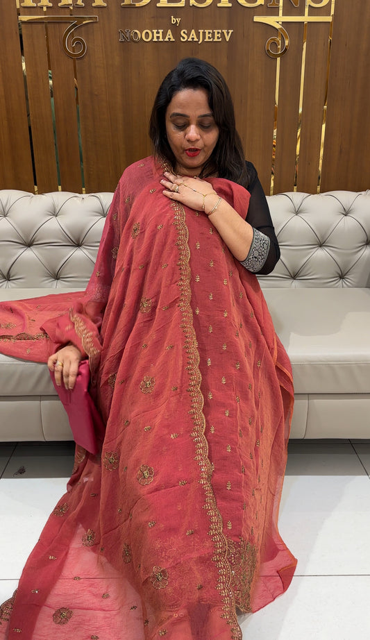 FORWARD CRUSHED TISSUE UNSTITCHED SALWAR SUITS - IHA 26019