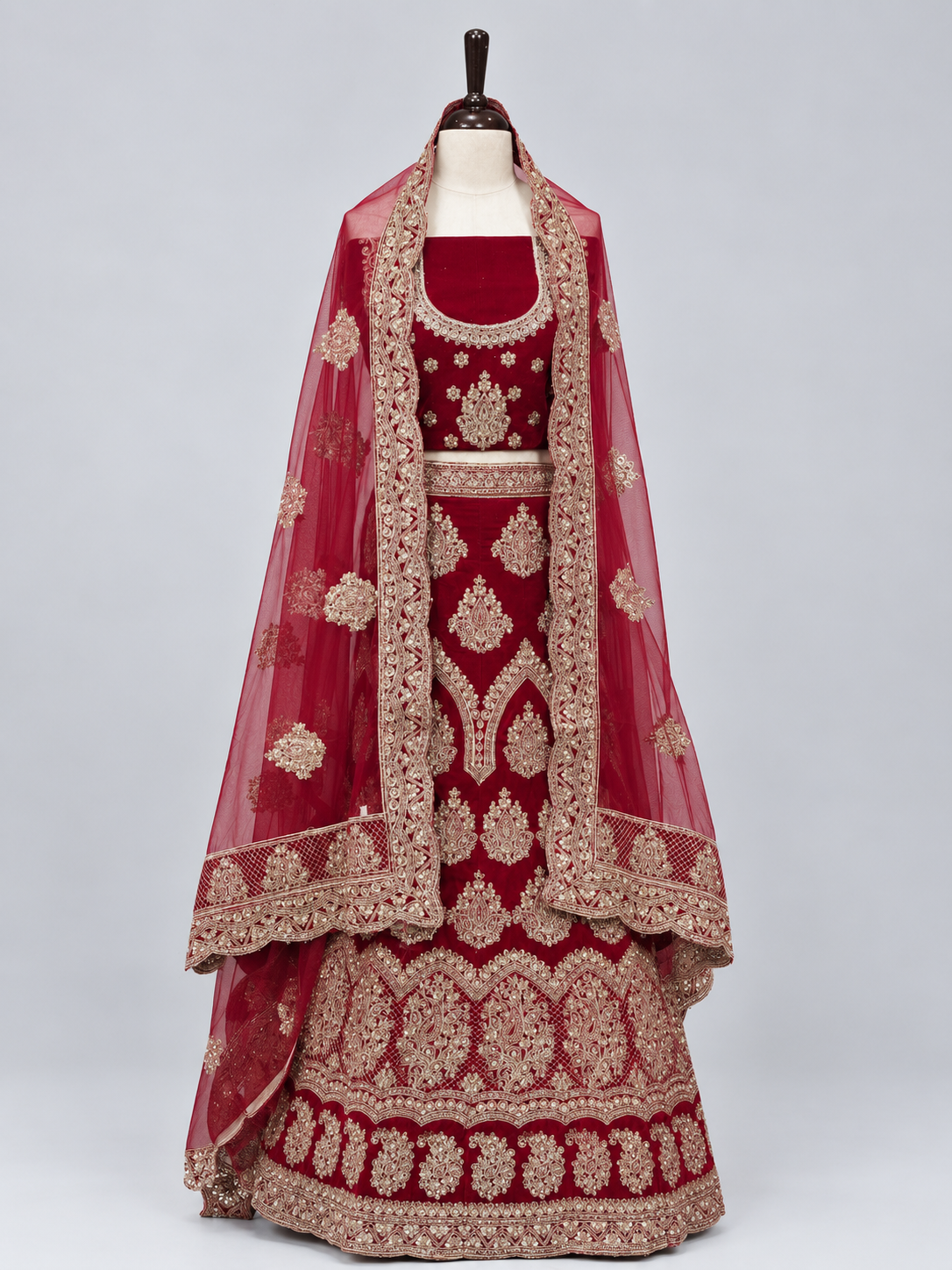 SEMI STITCHED LEHENGA COLLECTION - IHA 35417