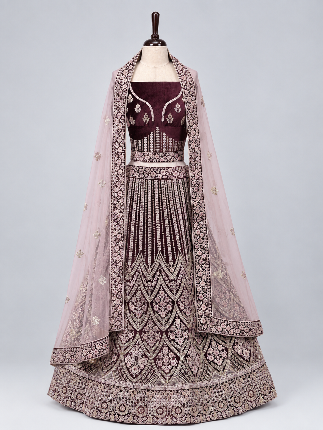SEMI STITCHED LEHENGA COLLECTION - IHA 35417