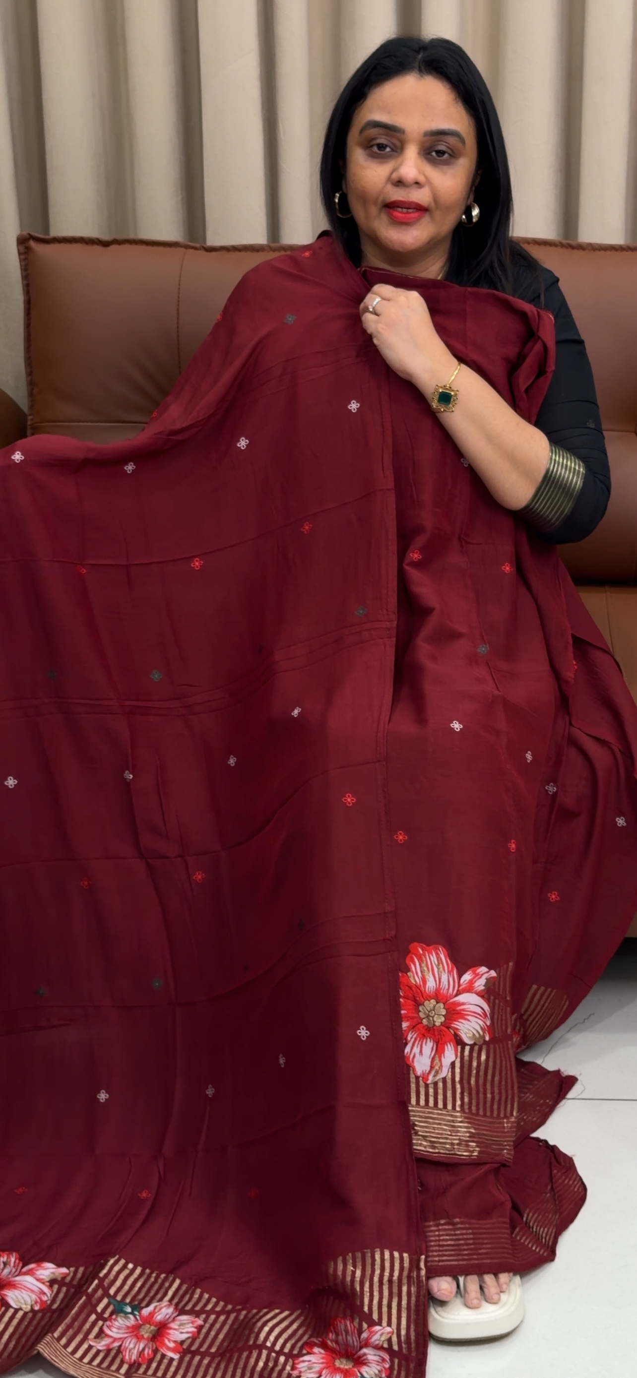 FORWARD SOFT MUL TOP,BOTTOM AND DUPATTA - IHA 33504