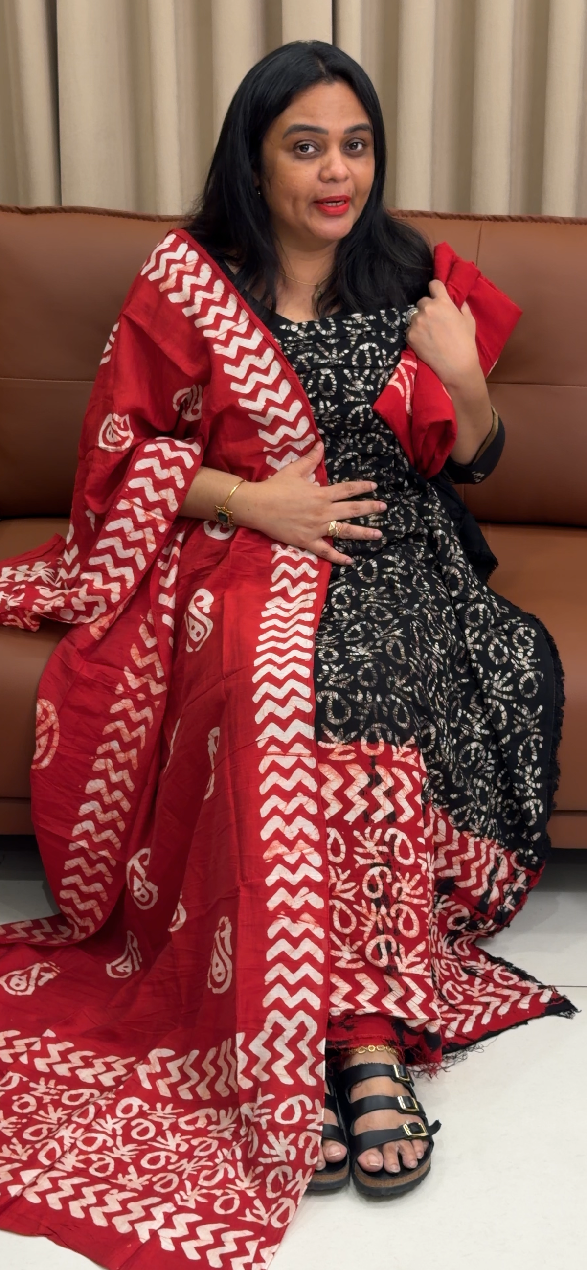 VISCOSE RAYON UNSTITCHED SALWAR SUITS - IHA 35262