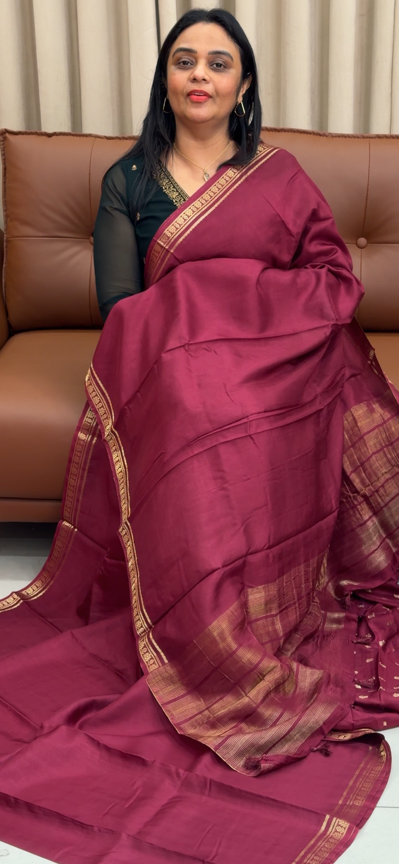 SEMI SILK SAREES - IHA 33600