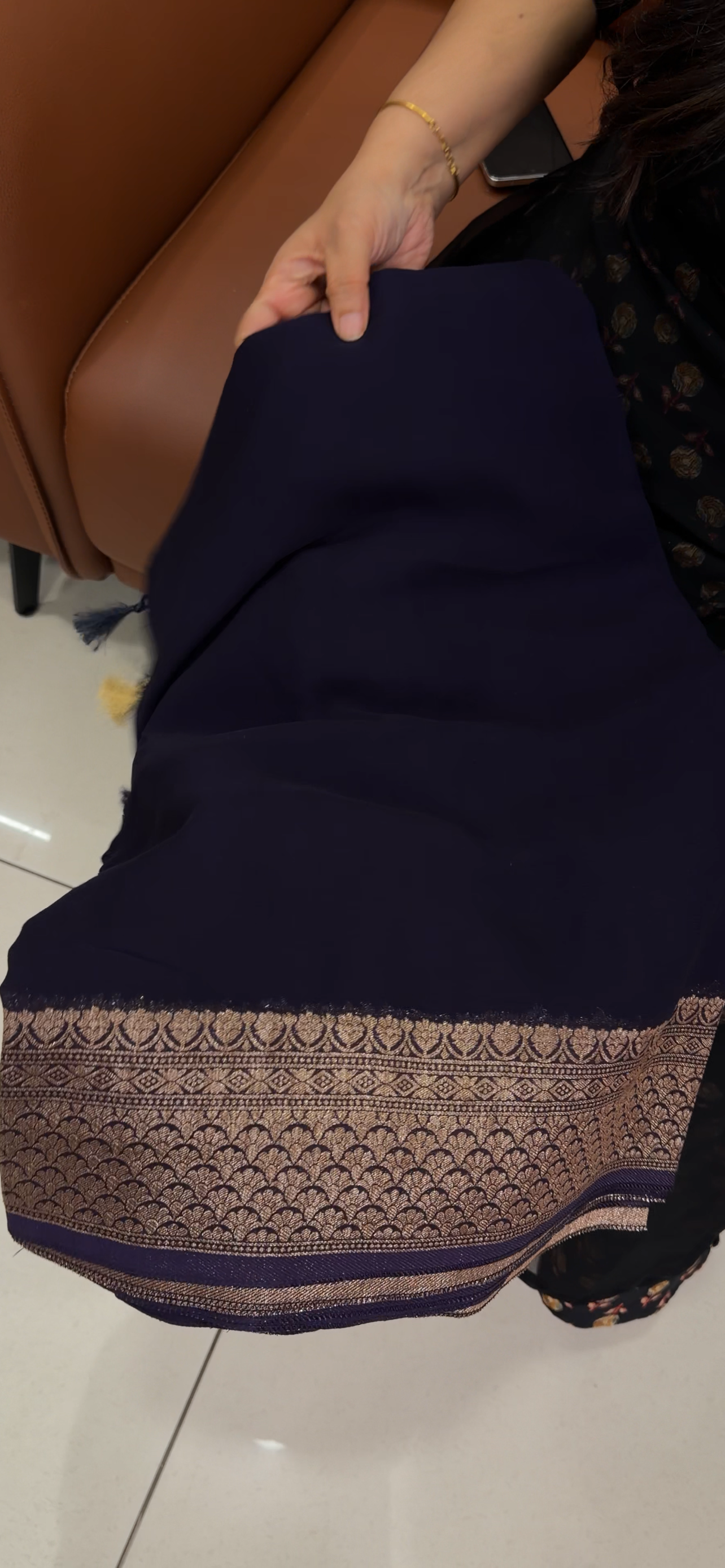 VISCOSE GEORGETTE SAREES - IHA 34140