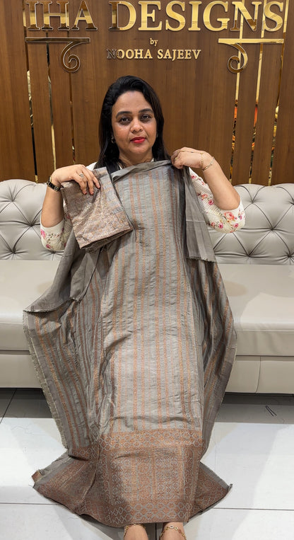 BANARASI UNSTITCHED SALWAR SUITS - IHA 28816