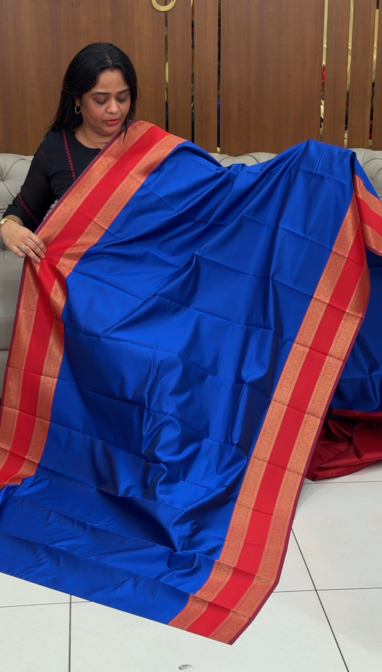 SEMI SILK SAREES - IHA 29234