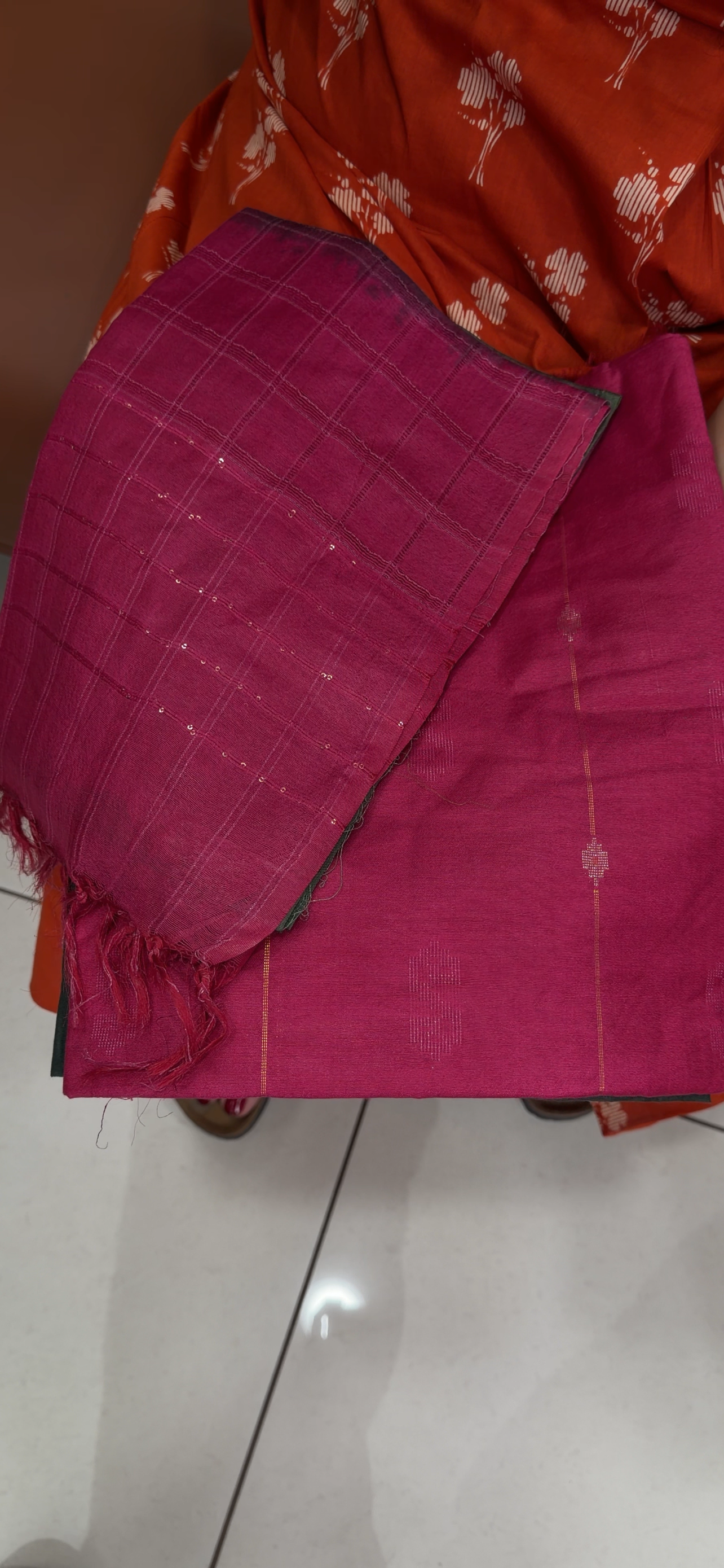 TUSSUR UNSTITCHED SALWAR SUITS - IHA 33622