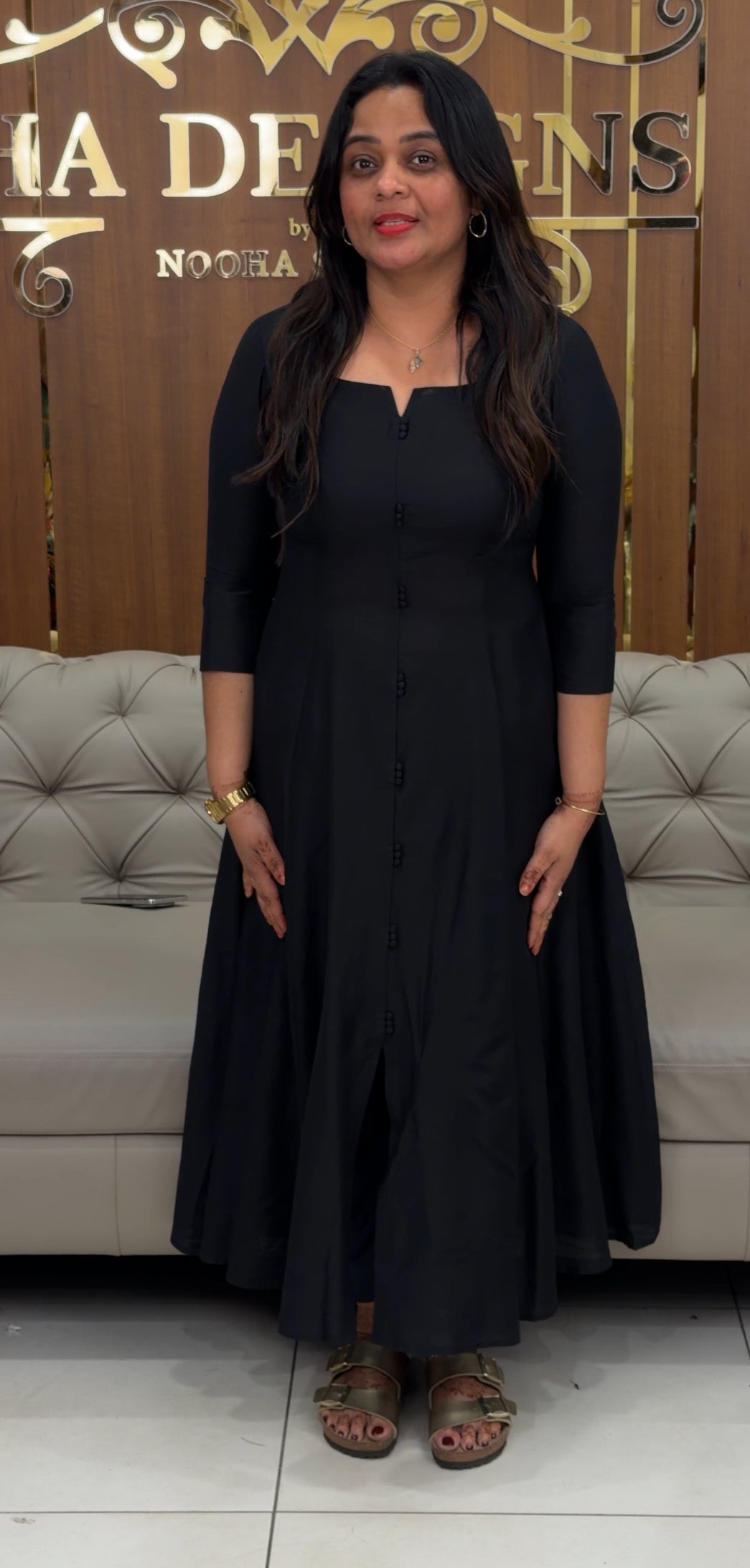 IHA'S IN-HOUSE SLUB SILK ALINE TOPS - IHA 35182