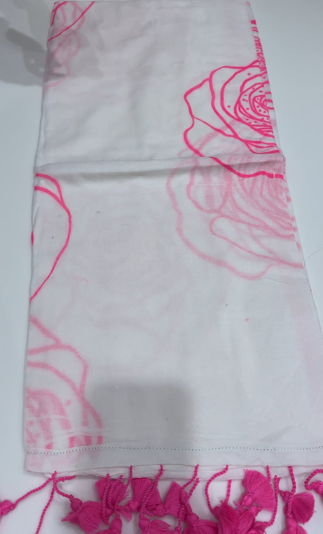 HANDBLOCK PRINTED SAREES - IHA 25479