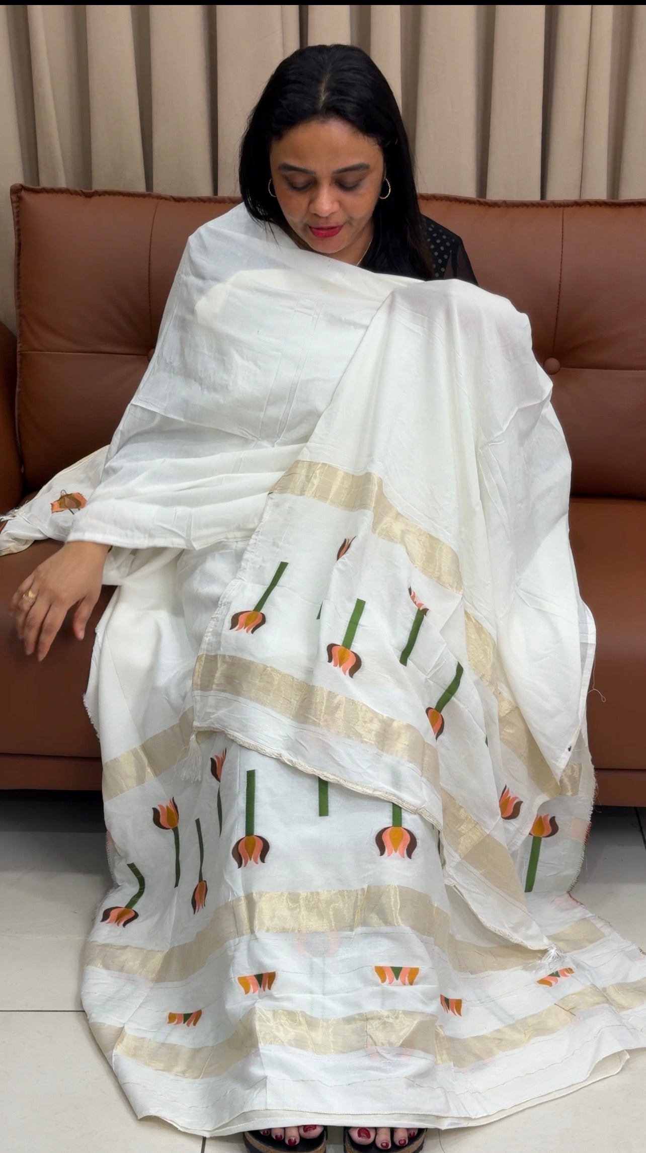 FORWARD JAMDANI UNSTITCHED SALWAR SUITS - IHA 33908