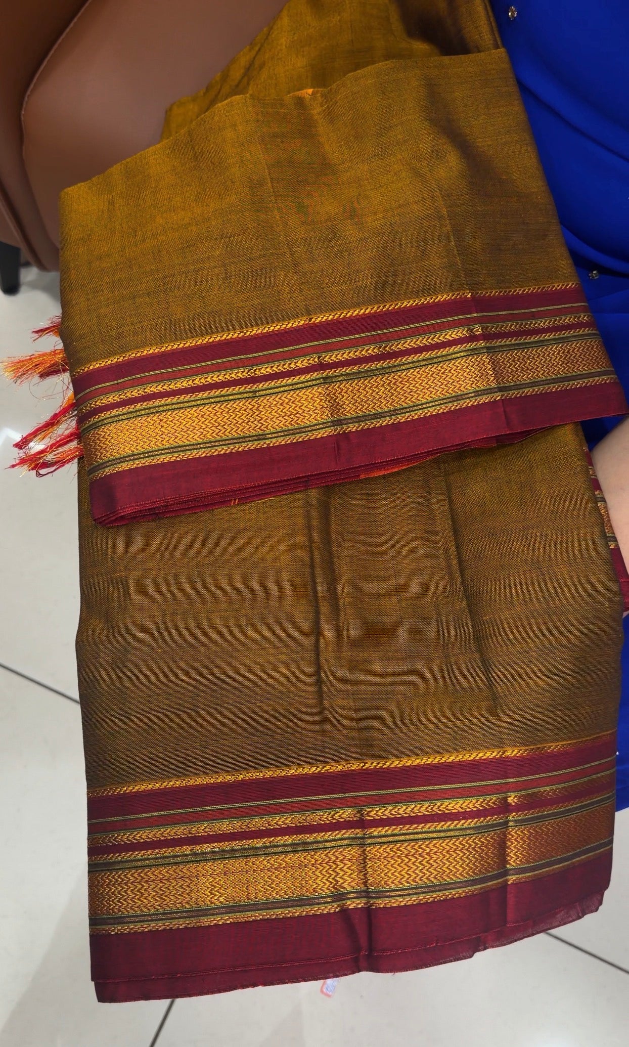 HANDLOOM COTTON UNSTITCHED SALWAR SUITS - IHA 33768