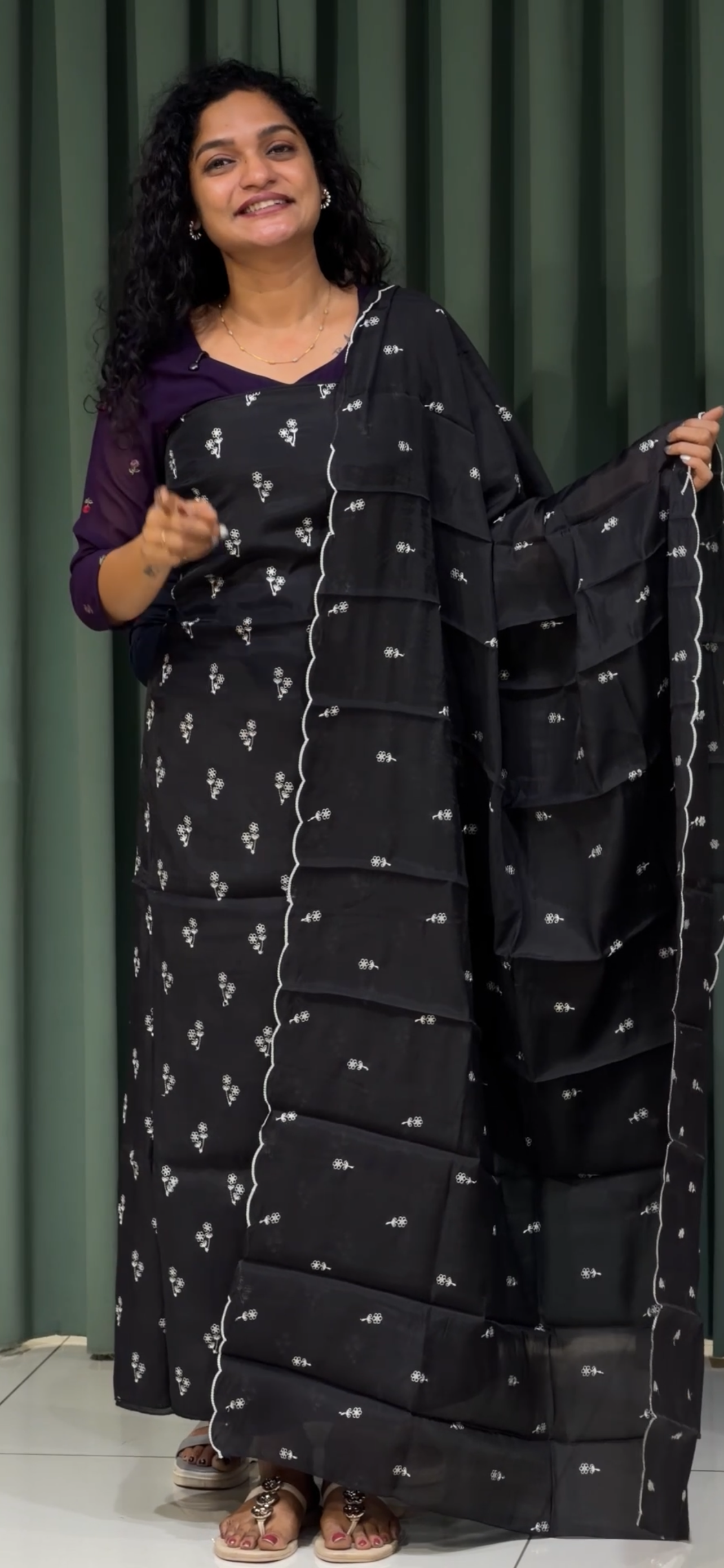 MALAI CHANDERI UNSTITCHED SALWAR SUITS - IHA 32990