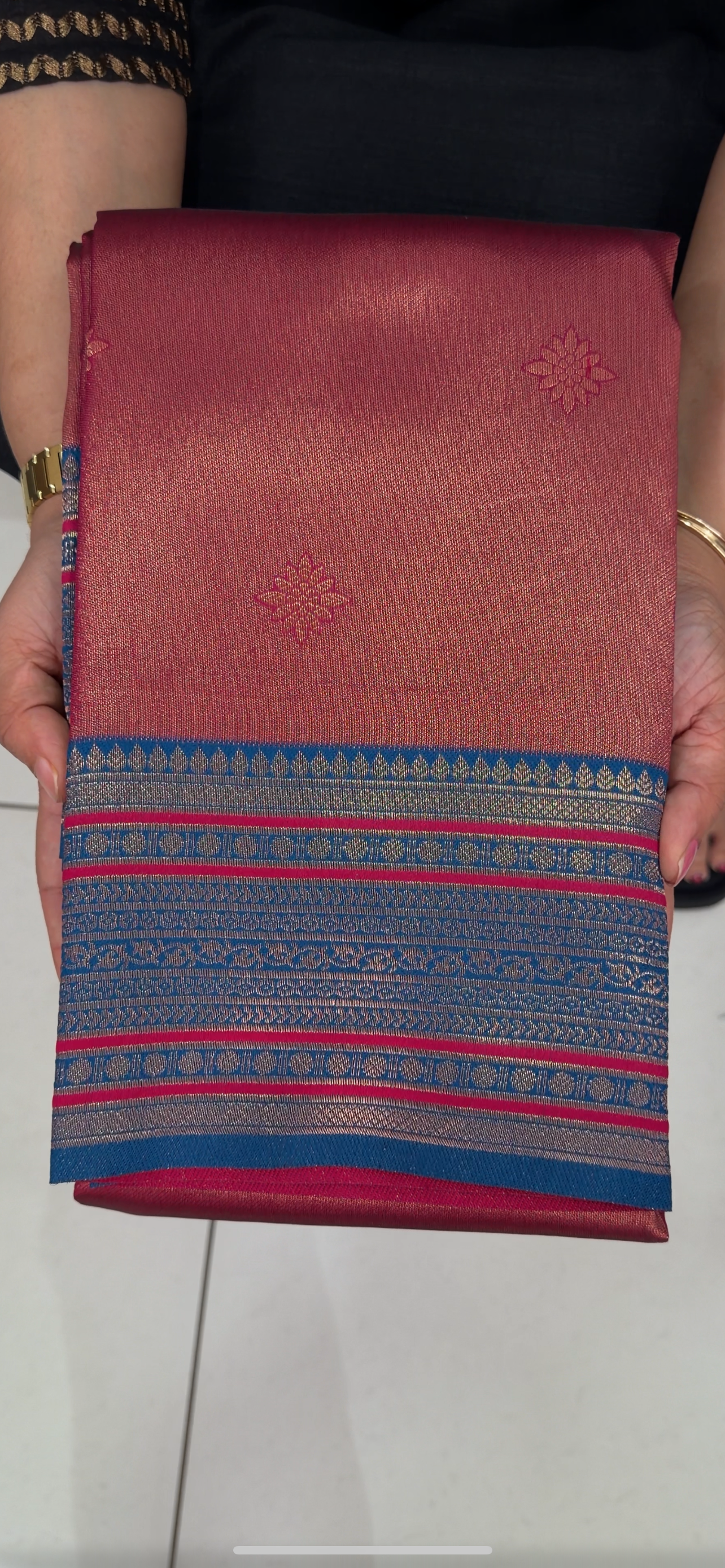 DESIGNER TISSUE SAREES - IHA 29263