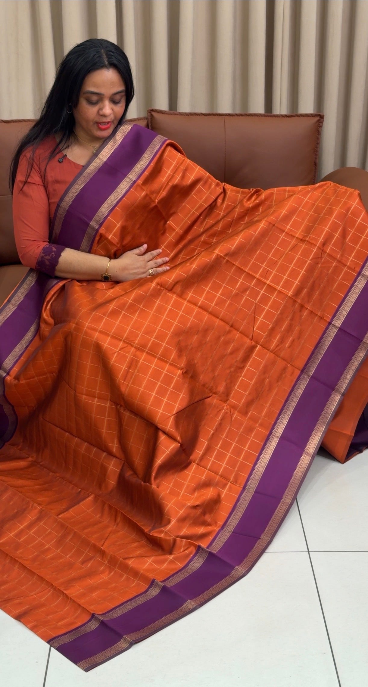 SEMI SILK SAREE - IHA 35209