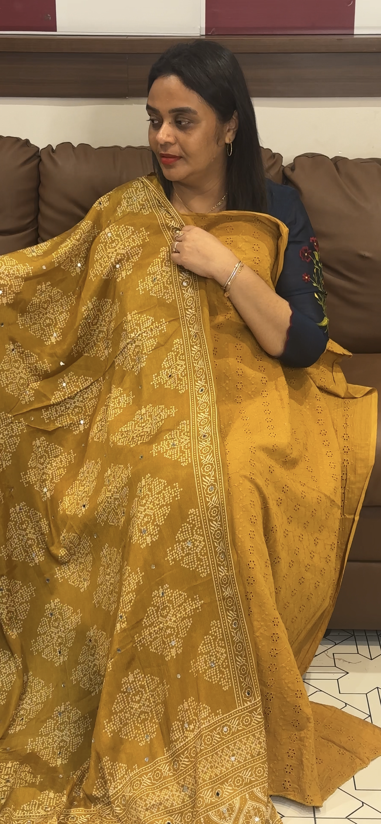 COTTON HAKOBA UNSTITCHED SALWAR SUITS - IHA 32884