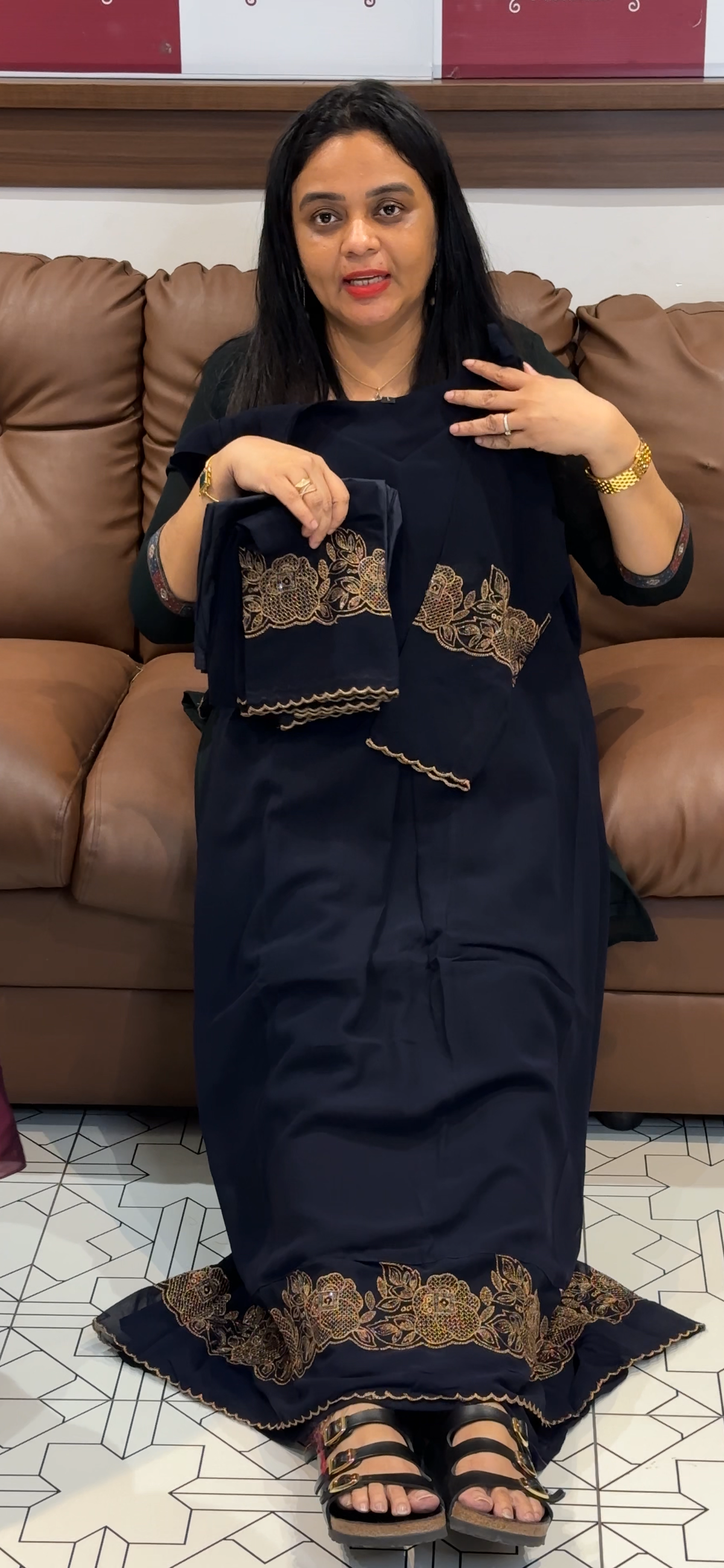 OFFER TOP, BOTTOM AND DUPATTA - IHA 35613