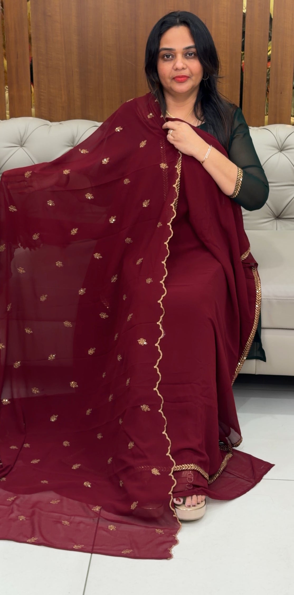 FORWARD UNSTITCHED SALWAR SUITS - IHA 30585