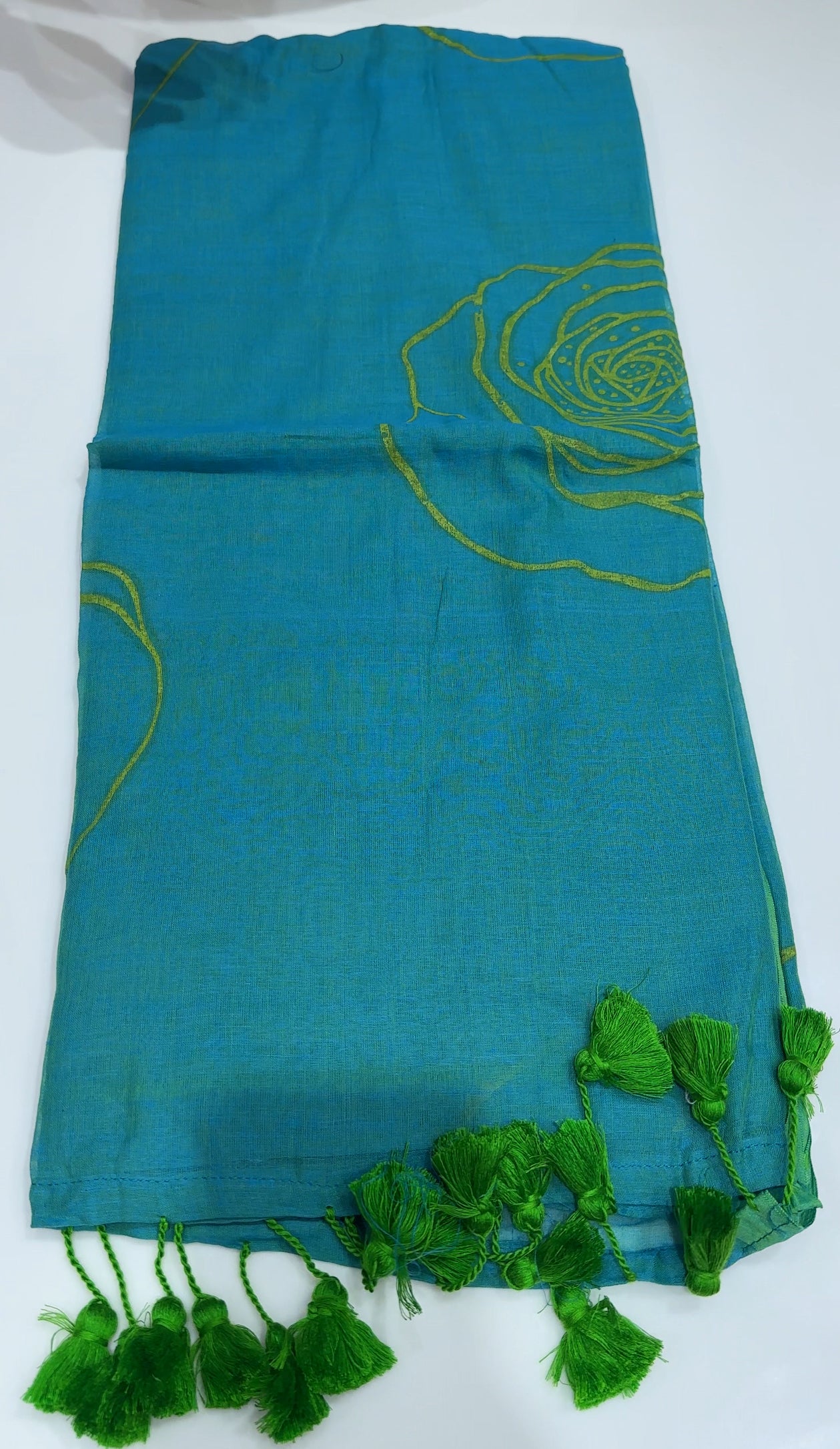 HANDBLOCK PRINTED SAREES - IHA 25479