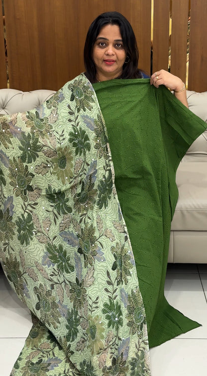 COTTON HAKOBA UNSTITCHED SALWAR SUITS- IHA 28809