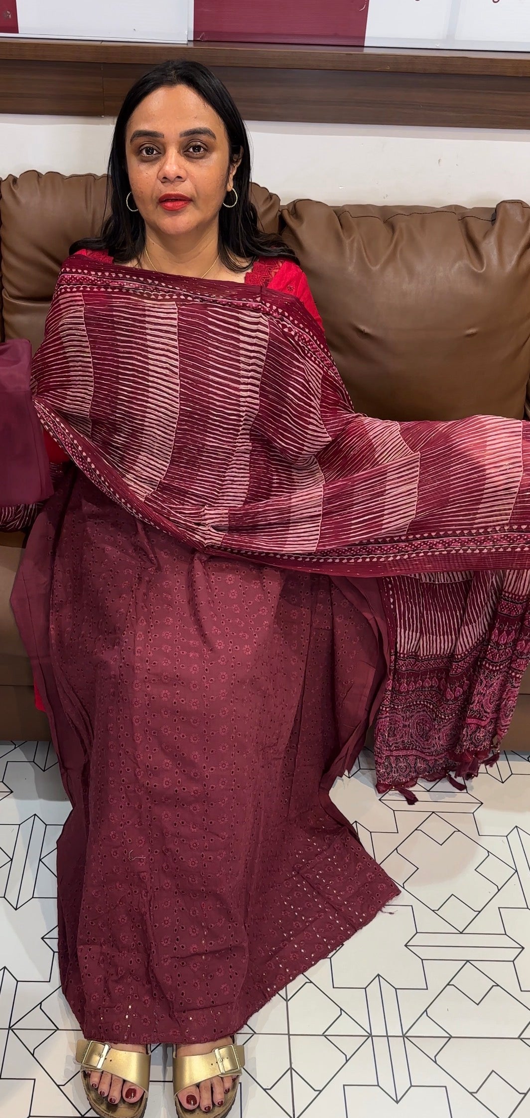 OFFER SALES COTTON HAKOBA UNSTITCHED SALWAR SUITS- IHA 36029