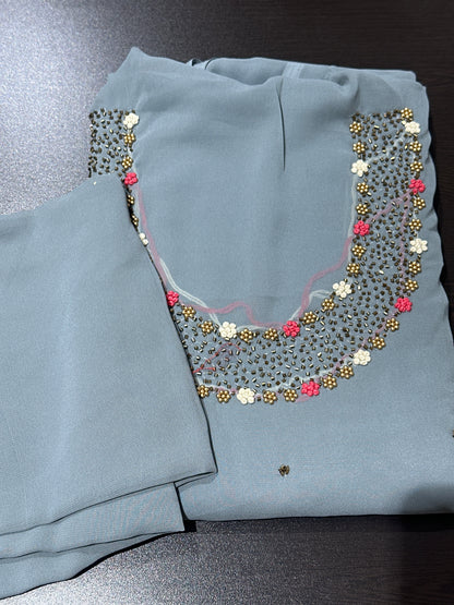 OFFER SALES UNSTITCHED SALWAR SUITS -  IHA 34160