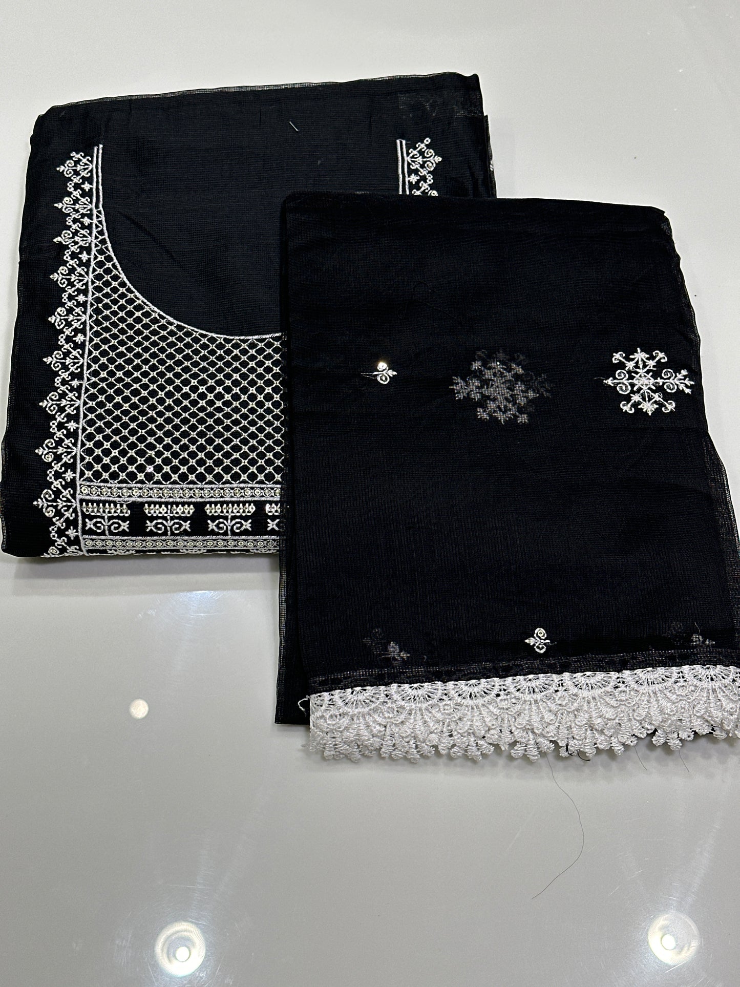 OFFER SALES UNSTITCHED SALWAR SUITS -  IHA 33486