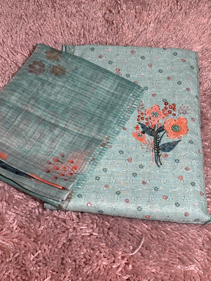 OFFER SALES UNSTITCHED SALWAR SUITS -  IHA 35965