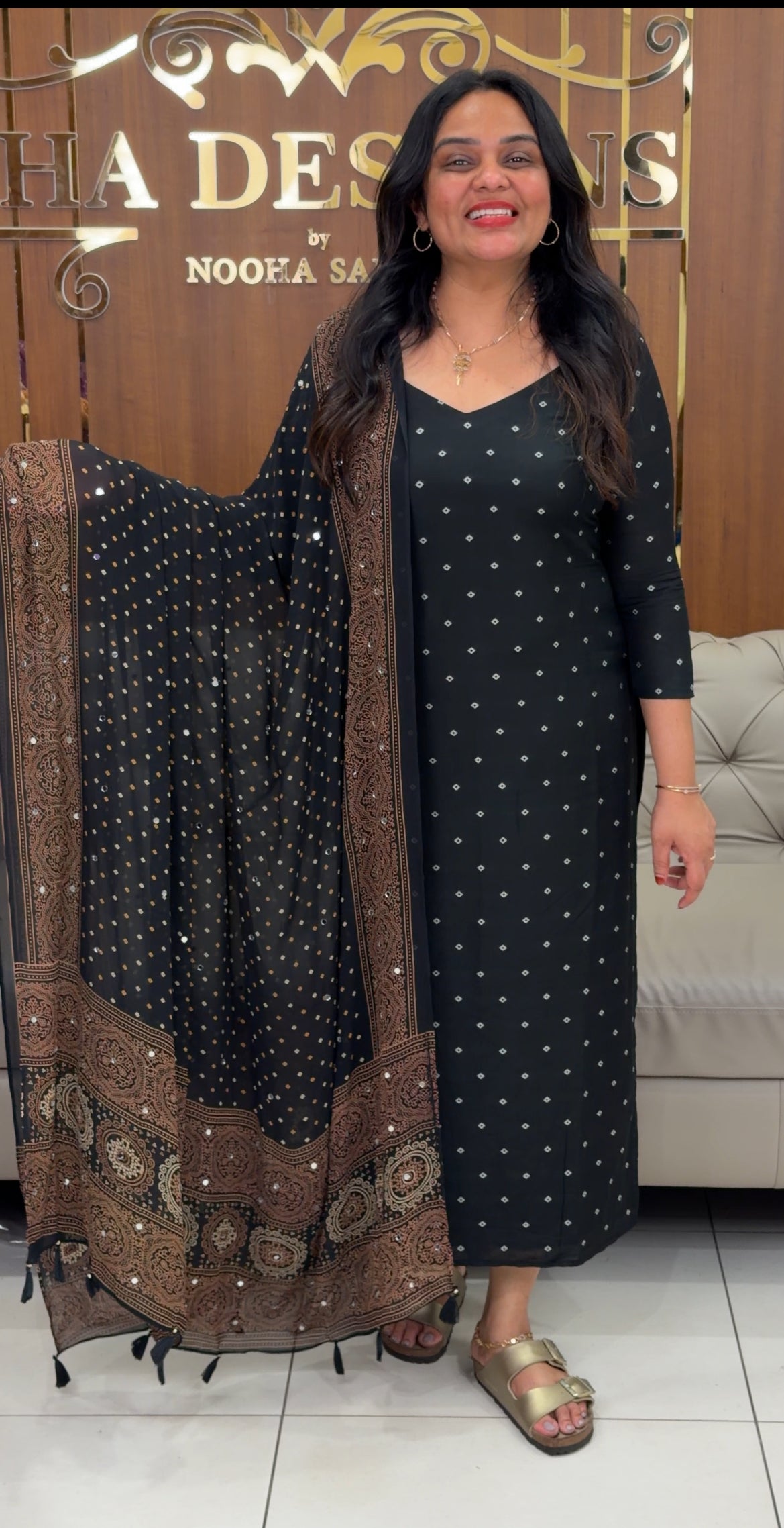 BANDHEJ PRINTED UNSTITCHED SALWAR SUITS - IHA 32247