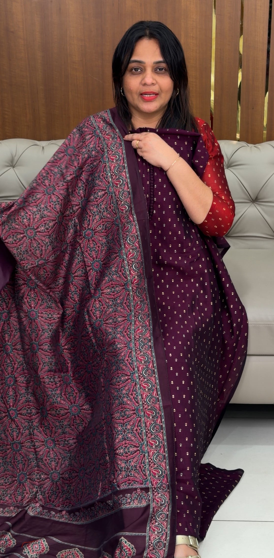 FORWARD SEMI RAW SILK UNSTITCHED SALWAR SUITS  - IHA 32256