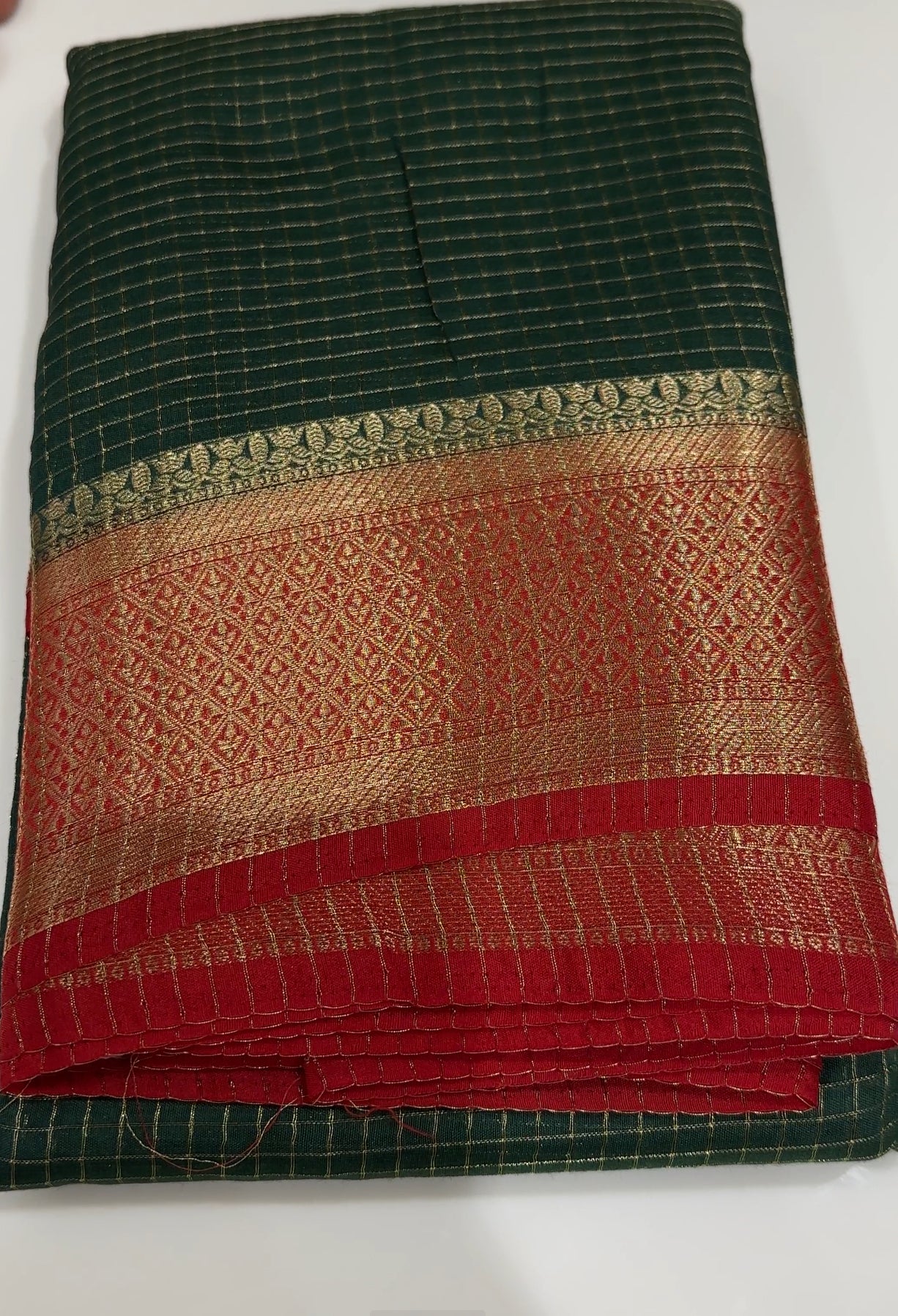 SEMI BANARASI SAREES - IHA 17478