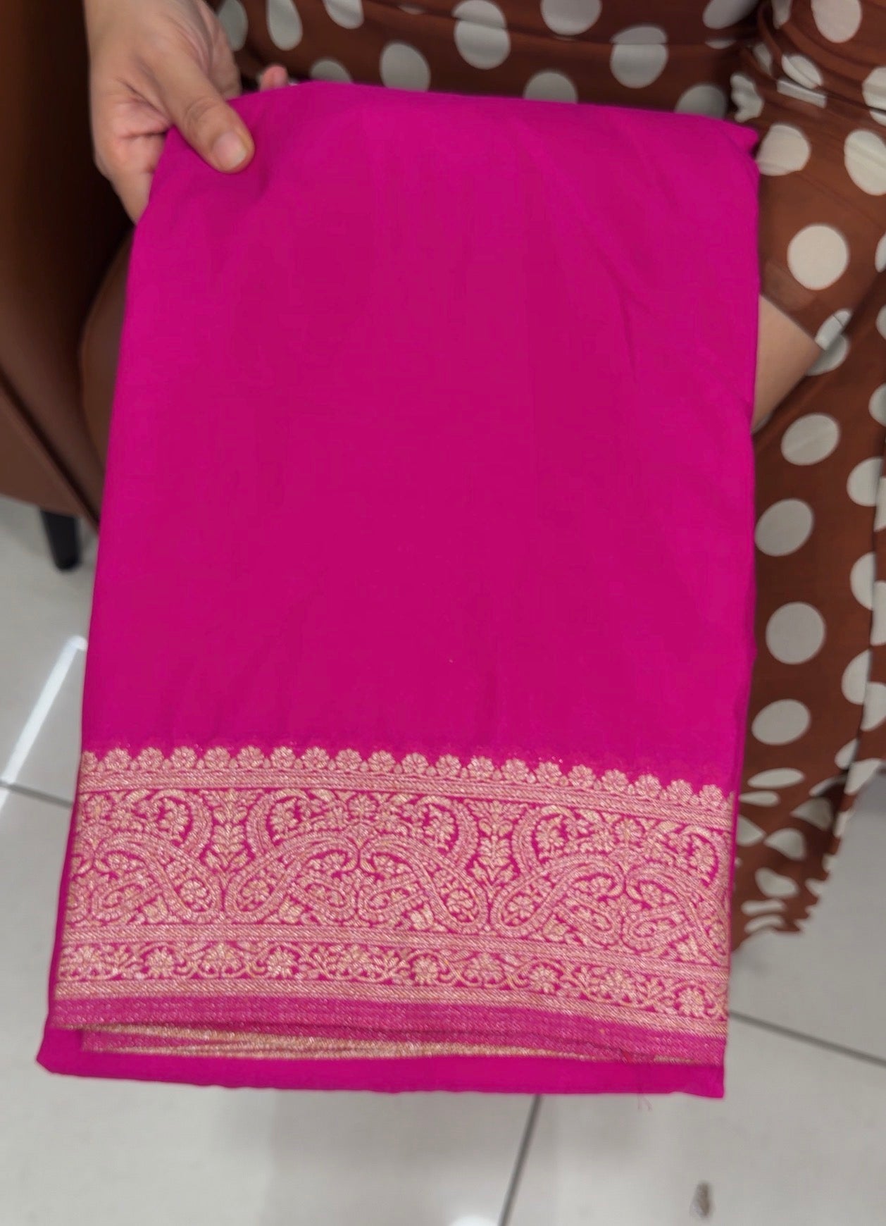 SEMI BANARASI SAREES - IHA 34194