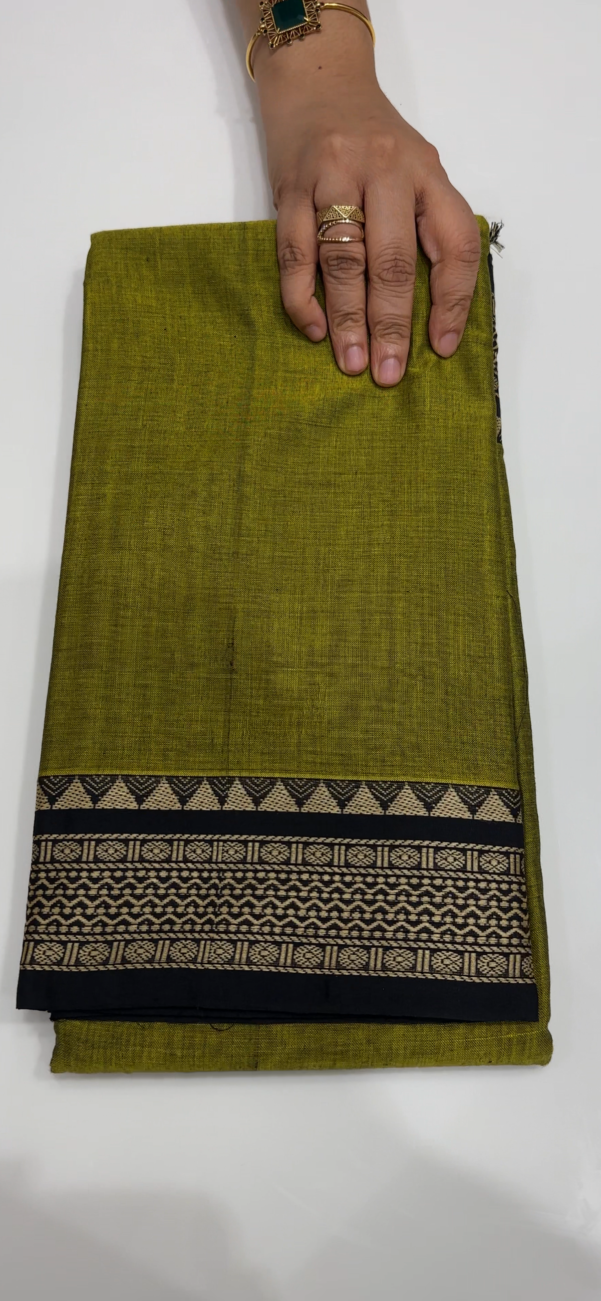 HANDLOOM COTTON SAREES - IHA 35586