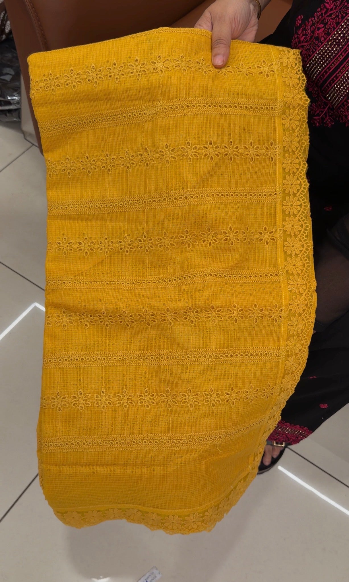 NET KOTA SAREES - IHA 34806